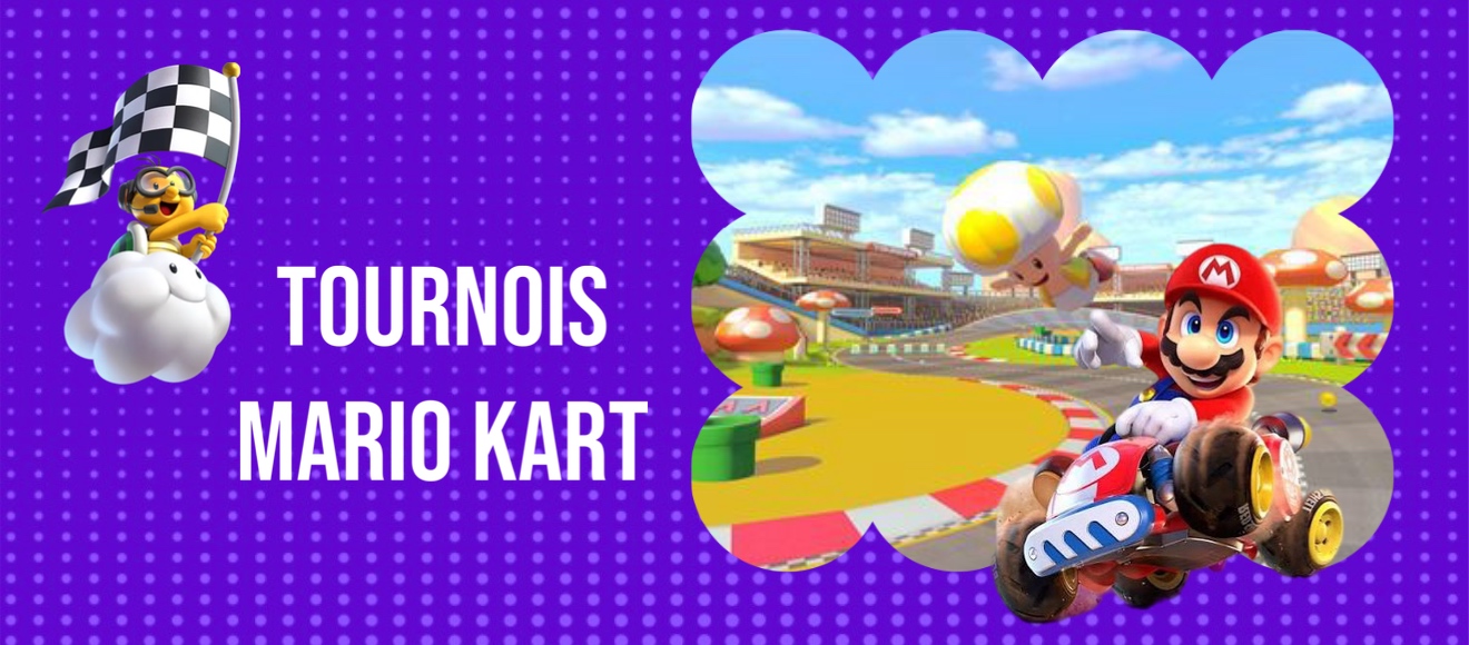 Design de tournoi Mario Kart